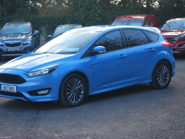 Ford Focus Hatchback, Diesel, 2018, Blue