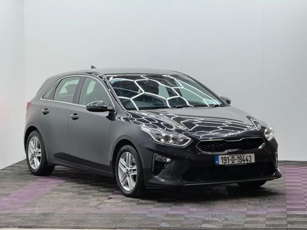 Kia Ceed Hatchback, Diesel, 2019, Black