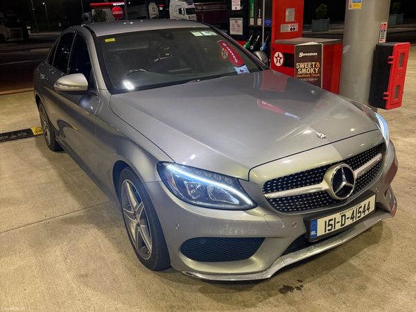 Mercedes-Benz C-Class Saloon, Diesel, 2015, Silver