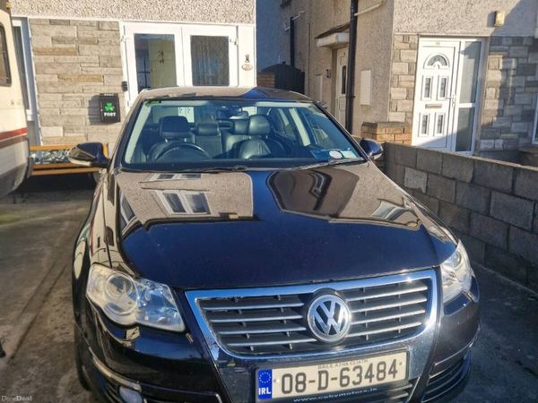 Volkswagen Passat Saloon, Diesel, 2008, Black