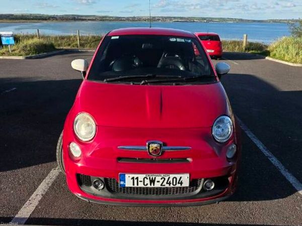 Fiat 500 Hatchback, Petrol, 2011, Red