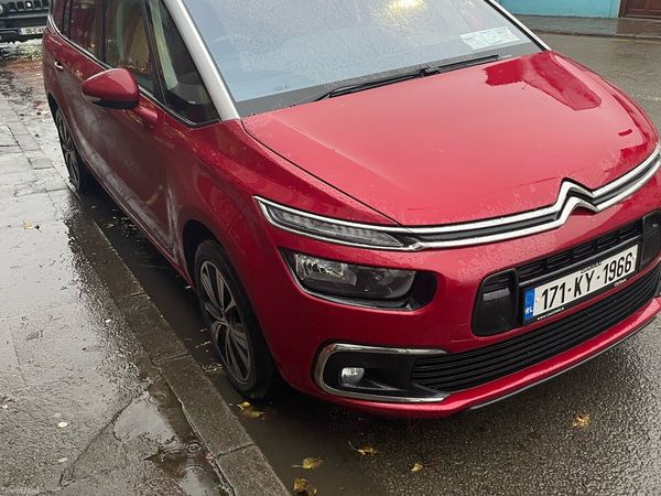 Citroen Grand C4 Picasso MPV, Diesel, 2017, Red