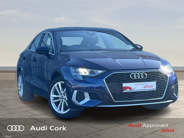 Audi A3 Saloon, Petrol, 2024, Blue