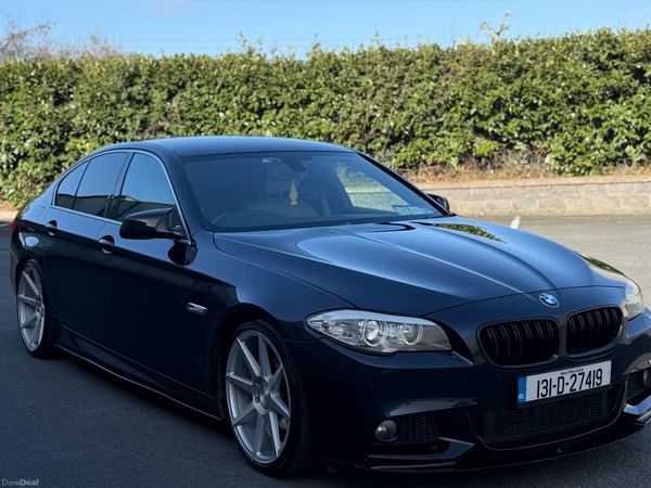 BMW 5-Series Saloon, Diesel, 2013, Blue