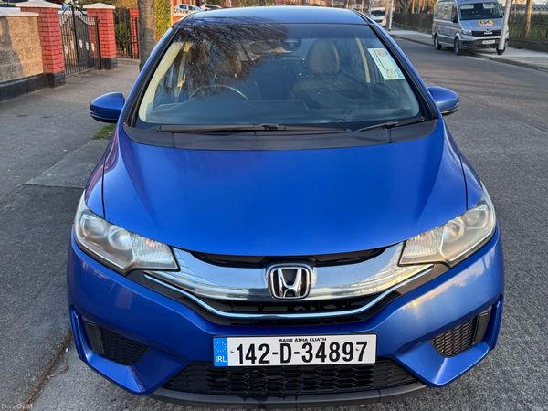 Honda Fit Hatchback, Petrol Hybrid, 2014, Blue