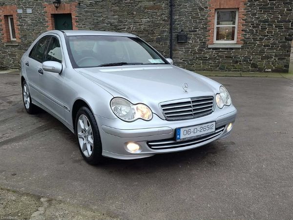 Mercedes-Benz C-Class Saloon, Petrol, 2006, Silver