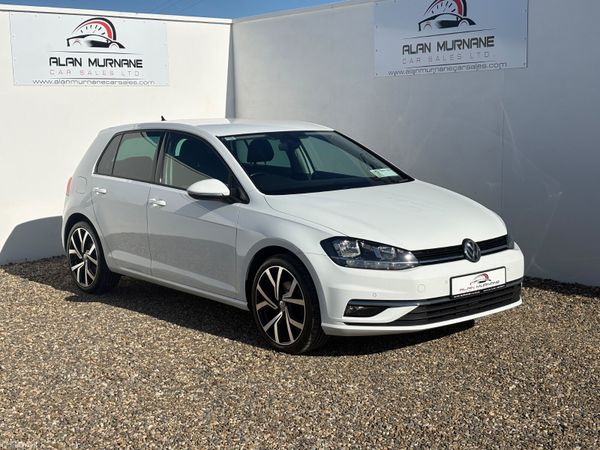Volkswagen Golf Hatchback, Diesel, 2019, White