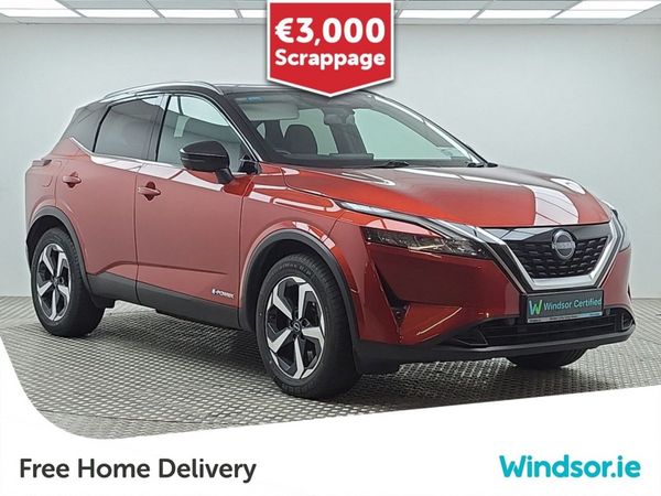 Nissan Qashqai MPV, Petrol, 2023, Orange