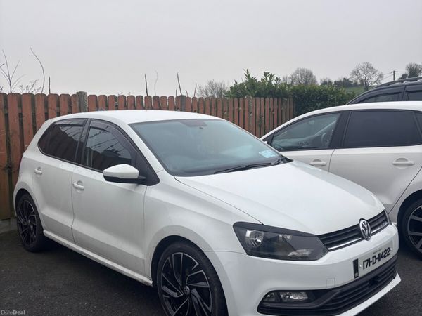 Volkswagen Polo Hatchback, Petrol, 2017, White