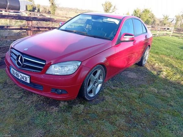 Mercedes-Benz C-Class Saloon, Diesel, 2008, Red