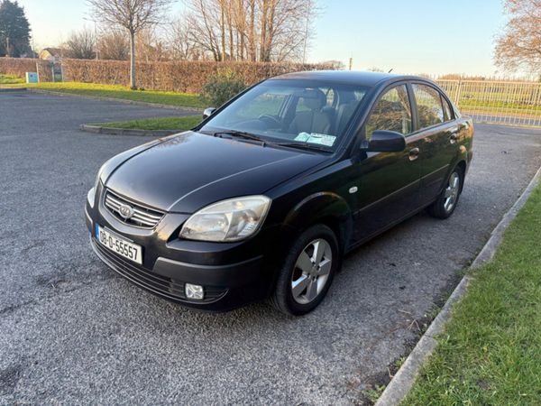 Kia Rio Saloon, Petrol, 2008, Black