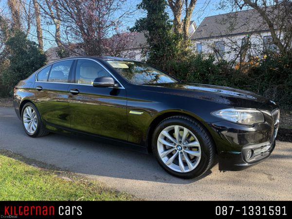 BMW 5-Series Saloon, Diesel, 2016, Black
