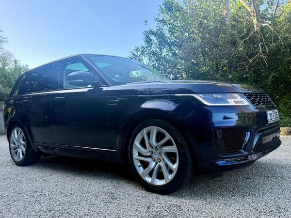 Land Rover Range Rover Sport SUV, Petrol Plug-in Hybrid, 2020, Blue