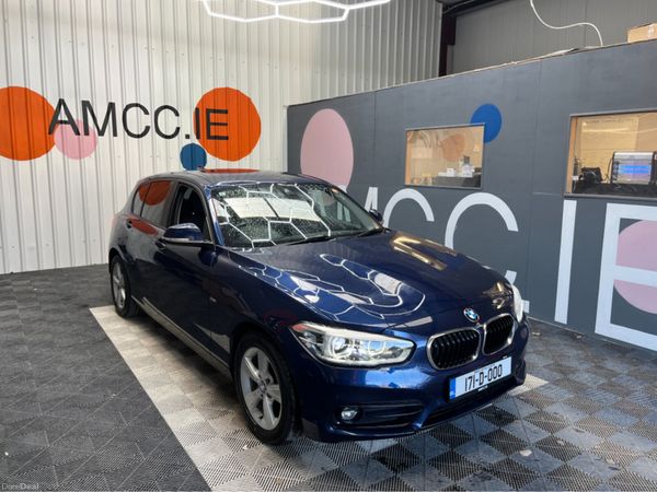 BMW 1-Series Hatchback, Diesel, 2017, Blue