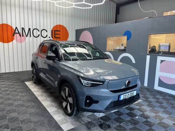 Volvo XC40 SUV, Electric, 2022, Blue