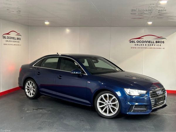 Audi A4 Saloon, Diesel, 2016, Blue