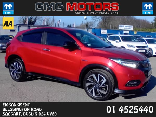 Honda Vezel MPV, Petrol Hybrid, 2019, Red