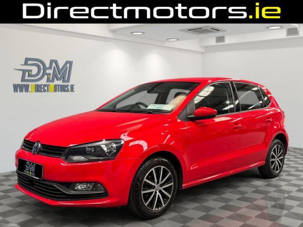 Volkswagen Polo Hatchback, Petrol, 2017, Red