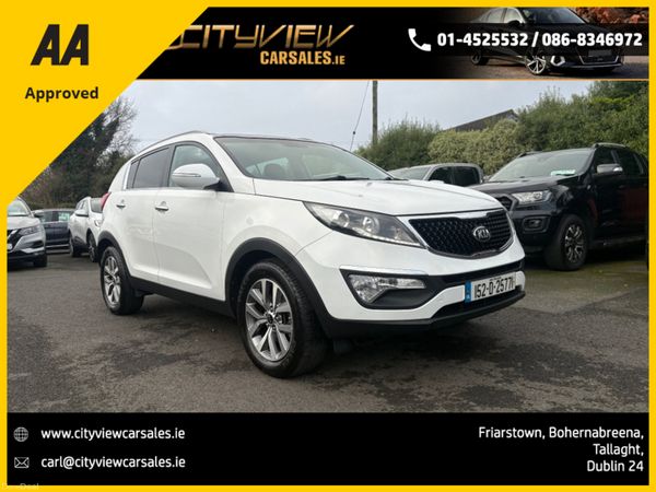 Kia Sportage SUV, Diesel, 2015, White