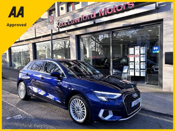 Audi A3 Hatchback, Petrol, 2021, Blue