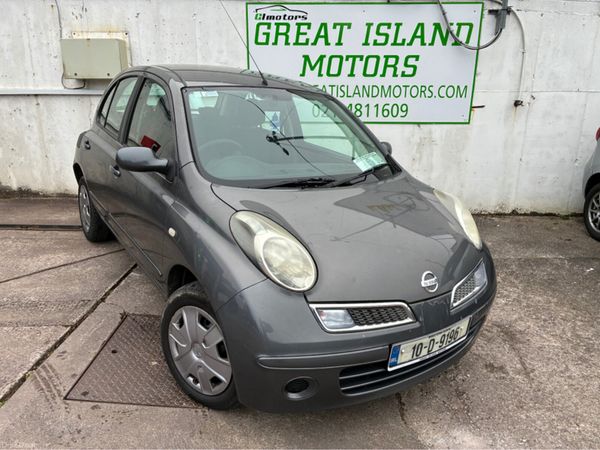 Nissan Micra Hatchback, Petrol, 2010, Grey