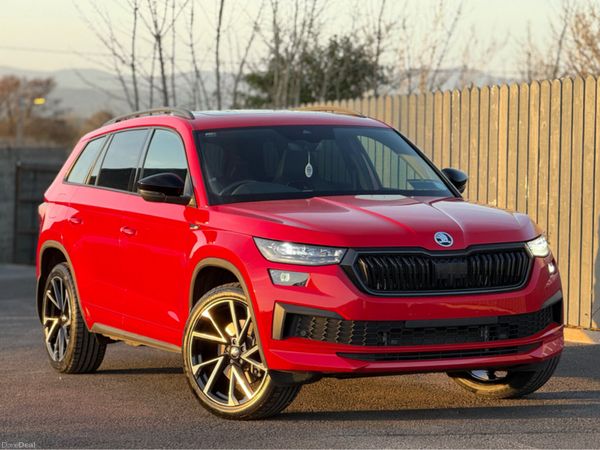 Skoda Kodiaq SUV, Diesel, 2022, Red