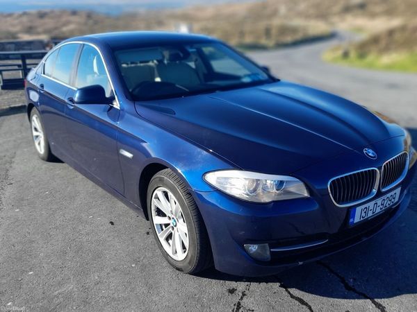 BMW 5-Series Saloon, Diesel, 2013, Blue