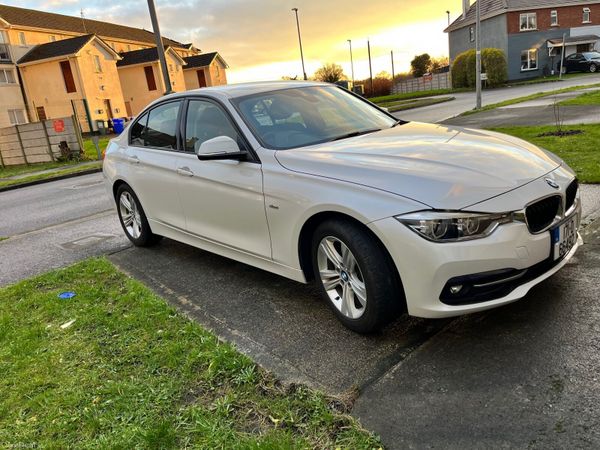 BMW 3-Series Saloon, Diesel, 2017, White