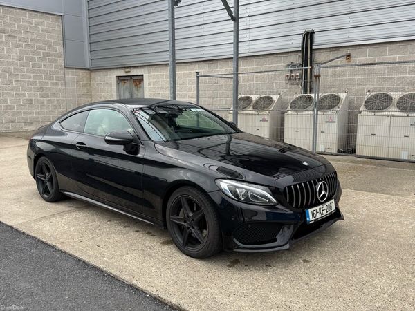 Mercedes-Benz C-Class Coupe, Diesel, 2016, Black