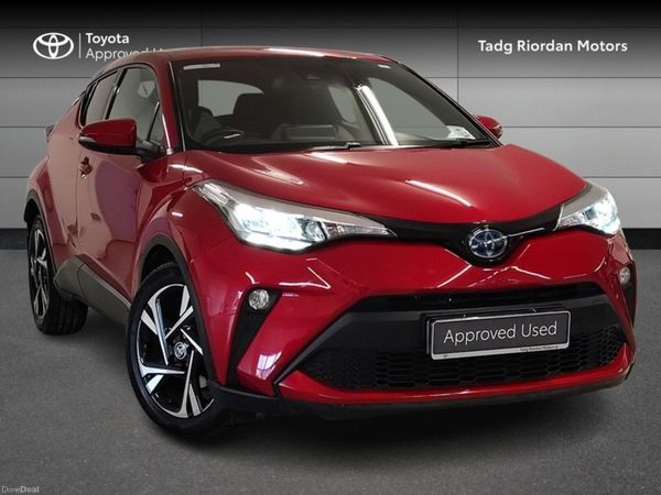 Toyota C-HR SUV, Petrol Hybrid, 2023, Red