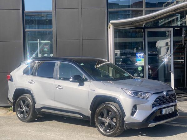 Toyota RAV4 Estate, Petrol Hybrid, 2021, Silver