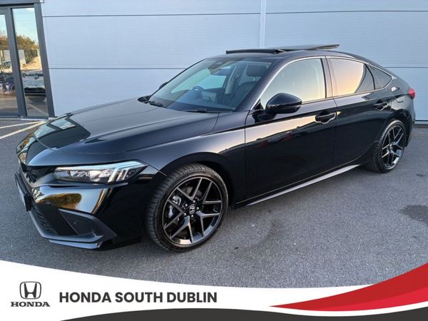 Honda Civic Hatchback, Petrol Hybrid, 2024, Black