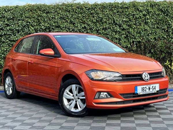 Volkswagen Polo Hatchback, Petrol, 2018, Orange