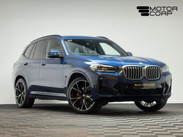 BMW X3 SUV, Petrol Plug-in Hybrid, 2022, Blue