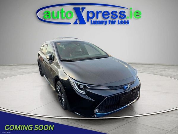 Toyota Corolla Estate, Petrol Hybrid, 2021, Black