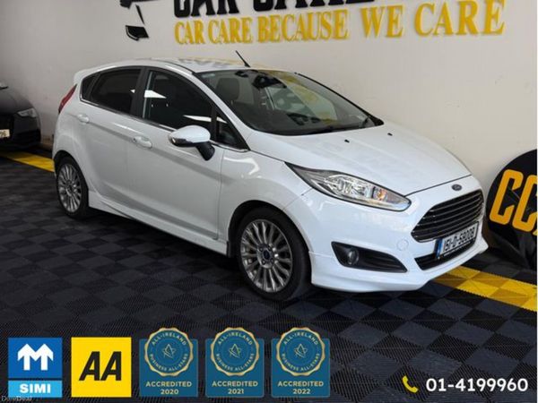 Ford Fiesta Hatchback, Petrol, 2015, White
