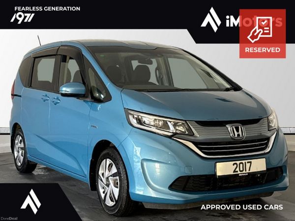 Honda Freed MPV, Petrol, 2017, Blue