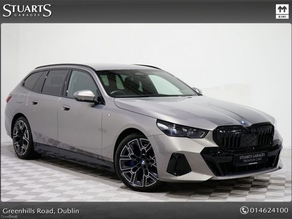 BMW 5-Series Estate, Petrol Plug-in Hybrid, 2025, Grey