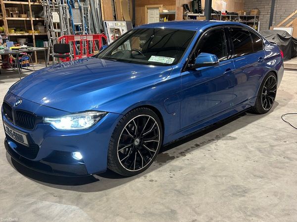 BMW 3-Series Saloon, Petrol Plug-in Hybrid, 2017, Blue