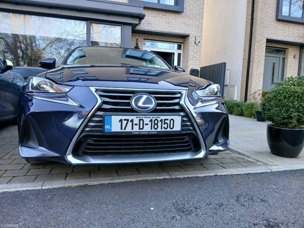 Lexus IS Saloon, Petrol Hybrid, 2017, Blue