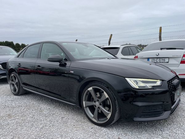 Audi A4 Saloon, Petrol, 2018, Black