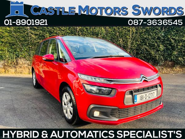 Citroen Grand C4 Picasso MPV, Diesel, 2018, Red