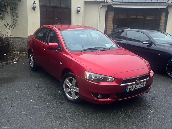 Mitsubishi Lancer Saloon, Petrol, 2009, Red