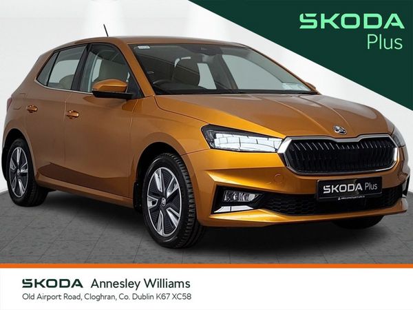 Skoda Fabia Hatchback, Petrol, 2024, Orange