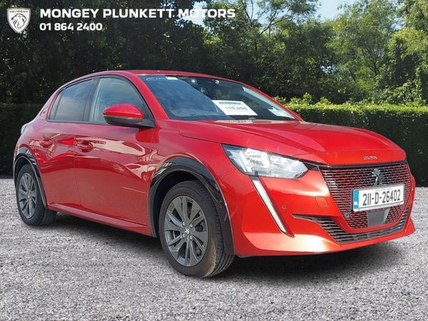 Peugeot 208 Hatchback, Electric, 2021, Red
