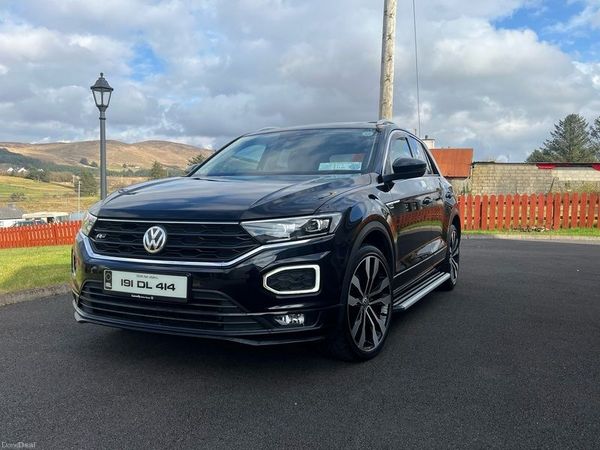 Volkswagen T-Roc SUV, Petrol, 2019, Black