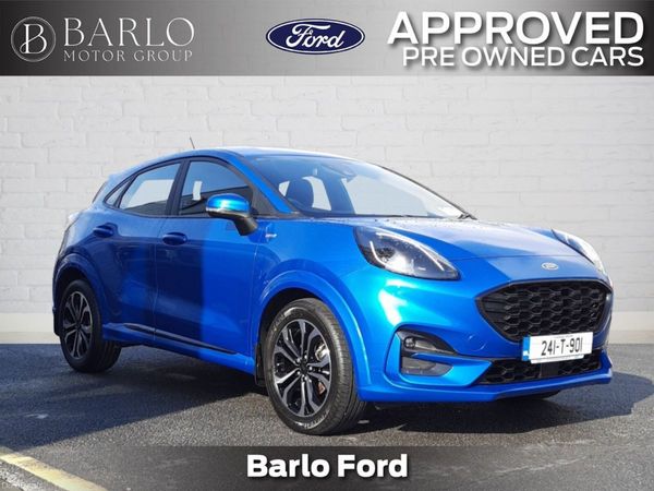 Ford Puma MPV, Petrol Hybrid, 2024, Blue