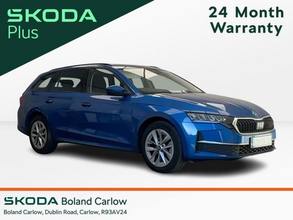 Skoda Octavia Estate, Diesel, 2025, Blue