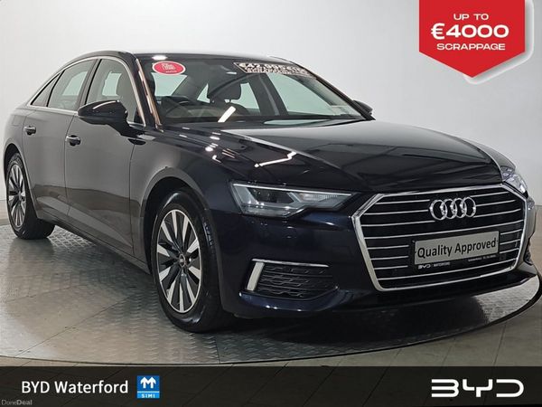 Audi A6 Saloon, Diesel, 2023, Blue