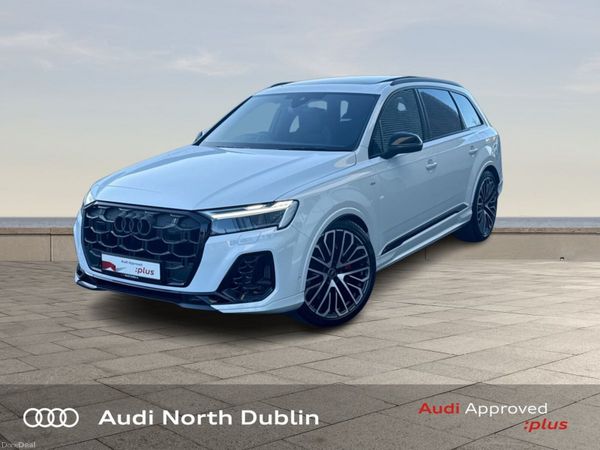 Audi Q7 SUV, Petrol Plug-in Hybrid, 2026, White